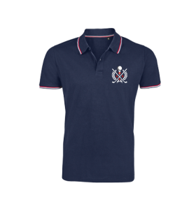 Polo homme brodé marine ADSL