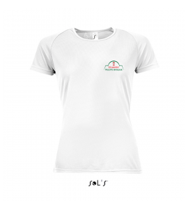 T-shirt Sport Femme blanc