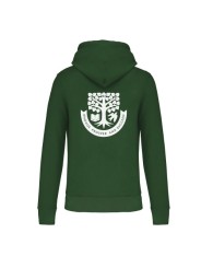 Bio Hooded sweater - bottle green - Ermitage Maisons-Laffitte