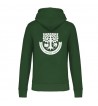 Bio Hooded sweater - bottle green - Ermitage Maisons-Laffitte