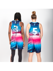 Tenues de Basket personnalisées - dos nageur