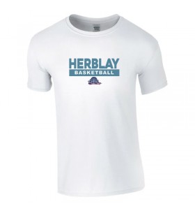 T-shirt blanc Herblay style