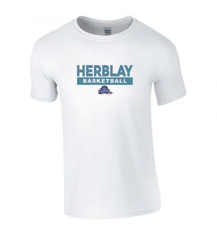 T-shirt Blanc HERBLAY STYLE