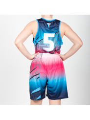 Tenues de Basket personnalisées - dos nageur
