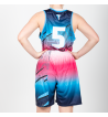 Tenues de Basket personnalisées - dos nageur
