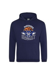 Hoodie marcoussis basket 91 sweat à capuche navy