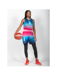 Tenues de Basket personnalisées - dos nageur