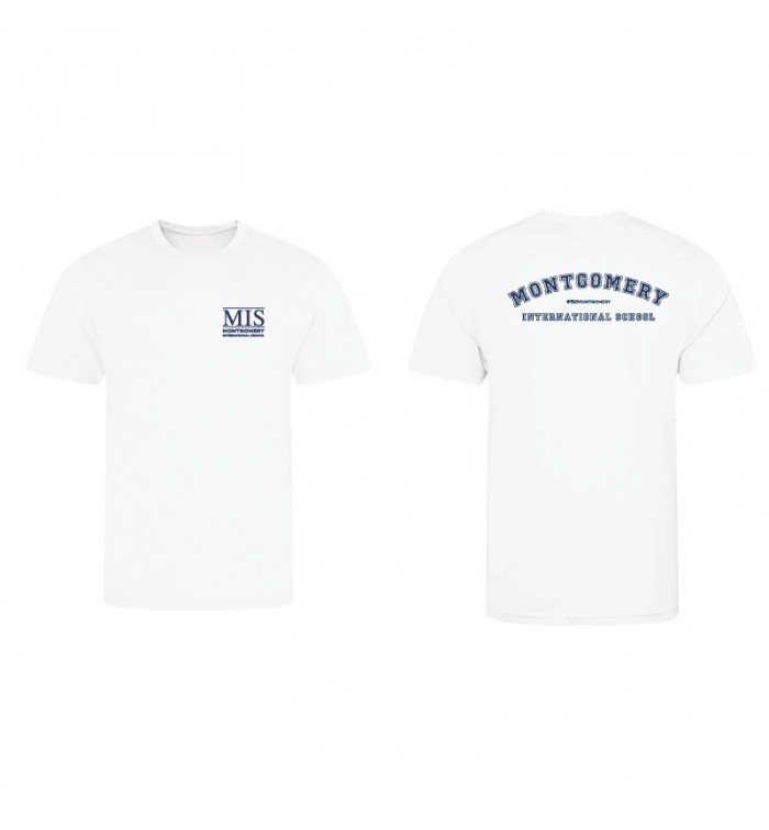 T-shirt sport blanc