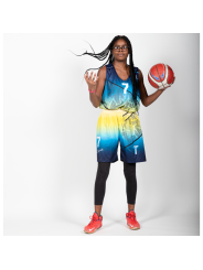 Tenues de Basket semi-réversible - coupe femme cintrée