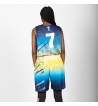 Tenues de Basket semi-réversible - coupe femme cintrée